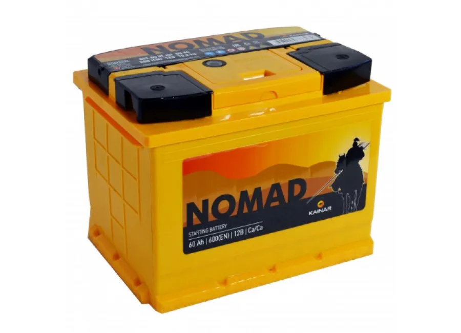 NOMAD Premium 60Ач 600A (R+) NOMAD Premium 60Ач 600A (R+)